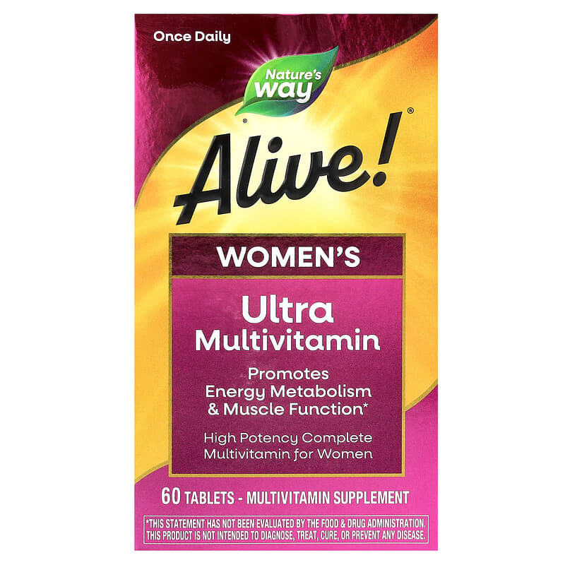 Nature's Way Alive! Once Daily Women's Ultra Potency  60 tabs