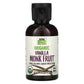 Now Organic Monk Fruit - Zero Calorie Liquid Sweetener Vanilla 1.8 fl.oz