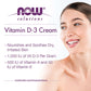 Now Vitamin D-3 Cream (1000IU)  4 fl.oz
