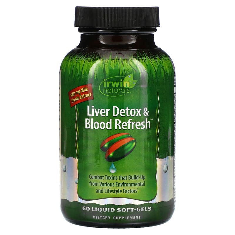 Irwin Naturals Liver Detox & Blood Refresh  60 sgels