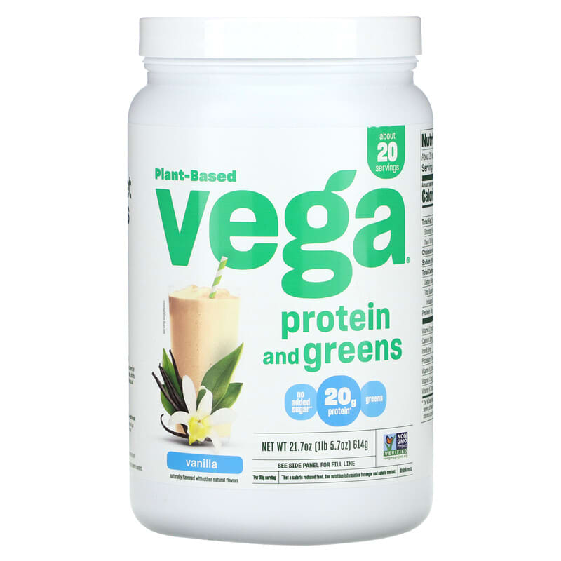 Vega Protein & Greens Vanilla 21.7 oz