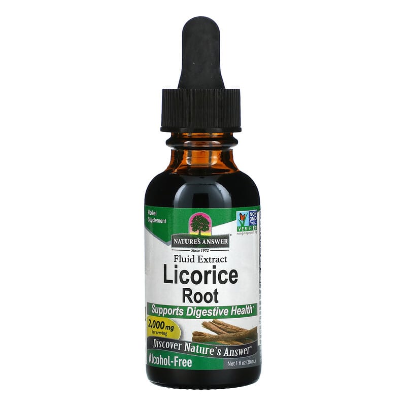 Nature's Answer Licorice Root (Alcohol Free)  1 fl.oz