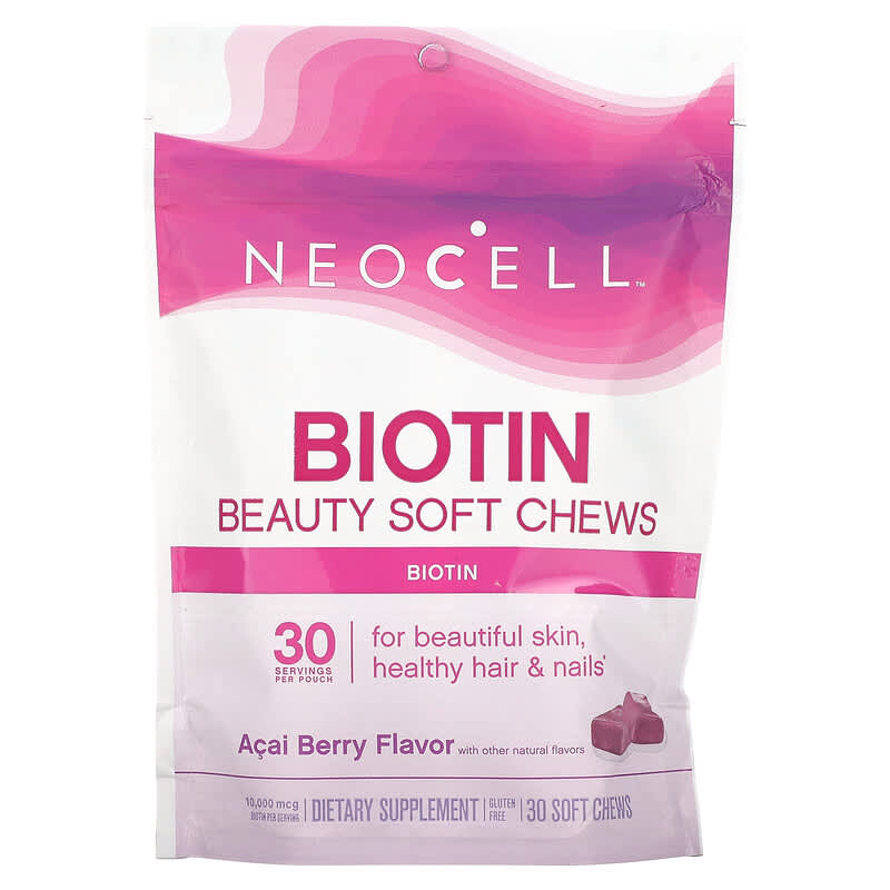 Neocell Biotin Bursts Acai Berry 30 chews