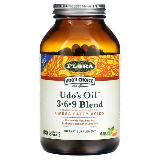Flora Udo's Oil 3-6-9 Blend  180 sgels