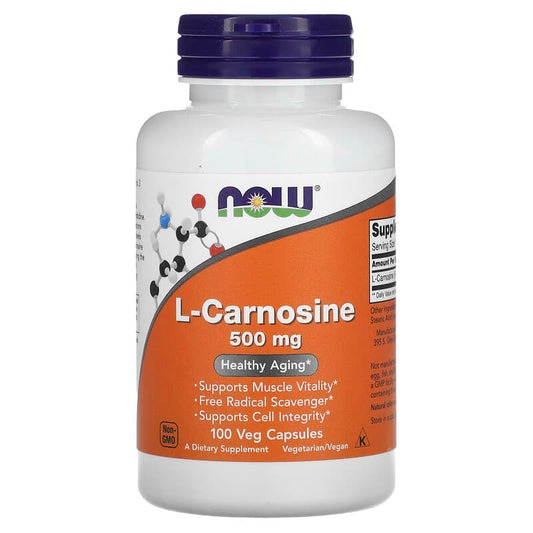 Now L-Carnosine (500mg)  100 vcaps