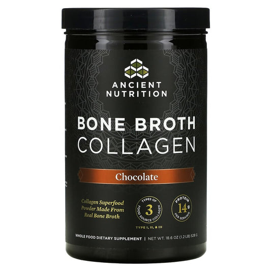 Ancient Nutrition Bone Broth Collagen Chocolate 528 grams