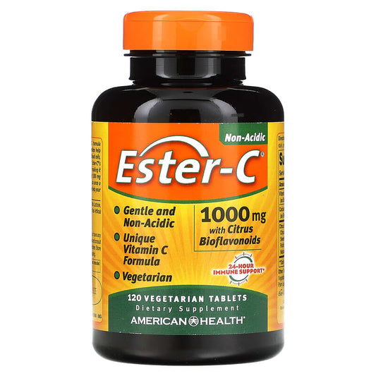 American Health Ester-C with Citrus Bioflavonoids Vegetarian (1000mg)  120 tabs