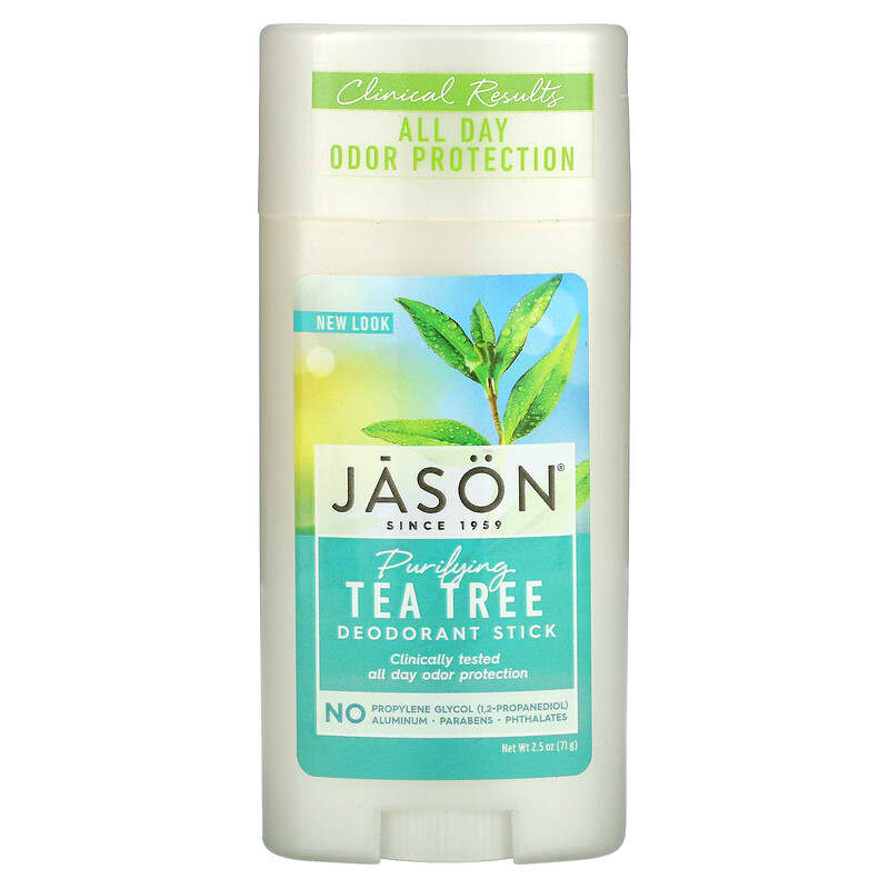 Jason Deodorant Stick Tea Tree 2.5 oz