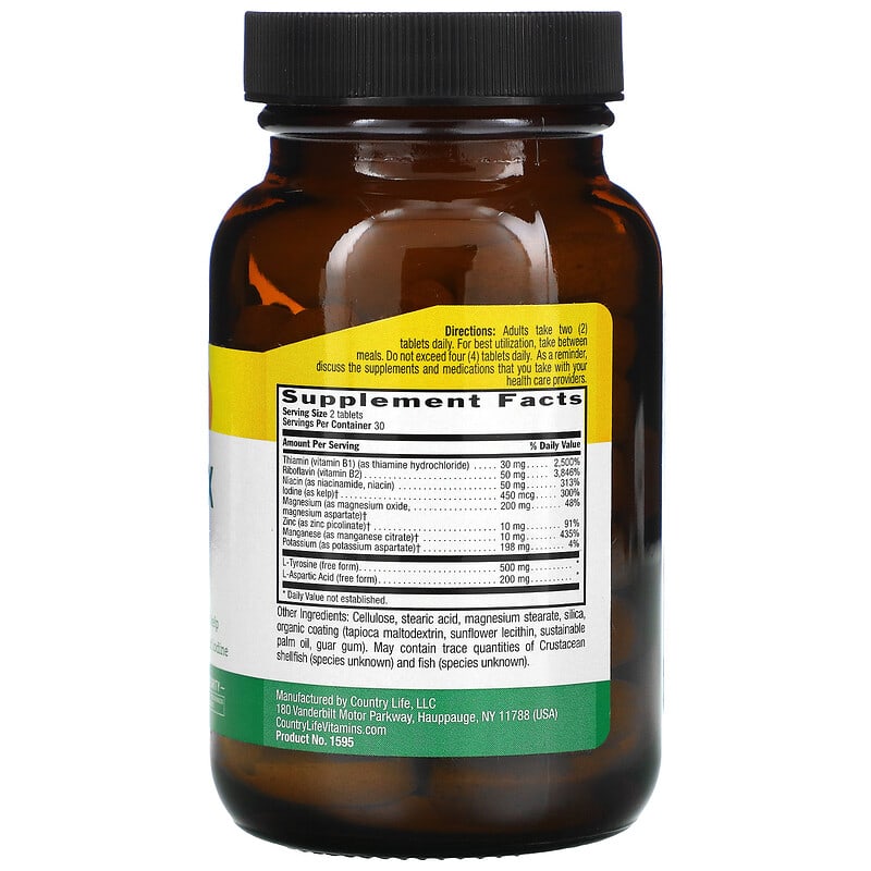 Country Life Thyro-Max Support  60 tabs