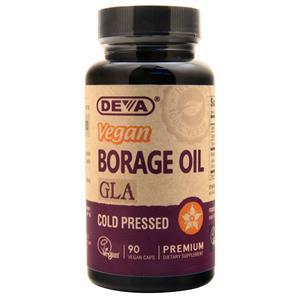 Deva Nutrition Vegan Borage Oil  90 vcaps