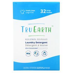 Tru Earth Eco-Strips Laundry Detergent Fresh Linen 32 strip
