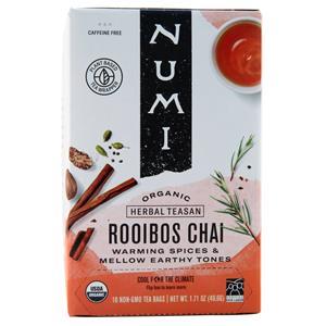 Numi Organic Herbal Teasan Rooibos Chai 18 pckts