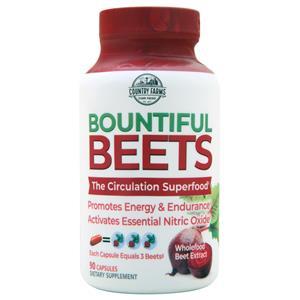 Country Farms Bountiful Beets Capsules (500mg)  90 caps