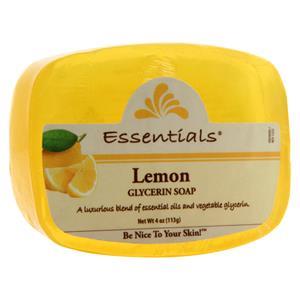 Clearly Natural Essentials Glycerin Bar Soap Lemon 4 oz