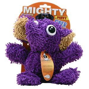 Tuffy Mighty Dog Toys - Micro Fiber Balls Elephant - Purple 1 unit