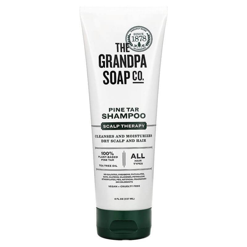 The Grandpa Soap Co Pine Tar Shampoo - Scalp Therapy  8 fl.oz