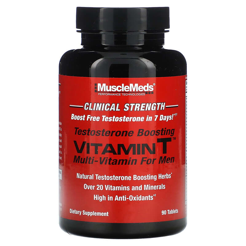 MuscleMeds Vitamin T Multi-Vitamin for Men  90 tabs