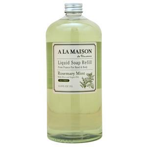 A La Maison Liquid Soap Rosemary Mint - Refill 33.8 fl.oz