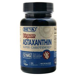 Deva Nutrition Vegan Astaxanthin (12mg)  30 vcaps