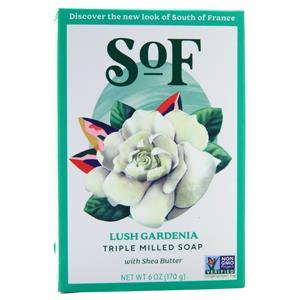 South of France Triple Milled Soap Lush Gardenia 6 oz