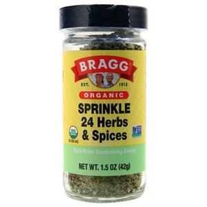 Bragg Organic Sprinkle 24 Herbs & Spices Salt-Free 1.5 oz