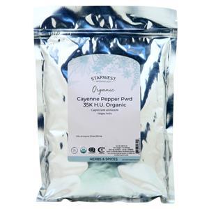 Starwest Botanicals Organic Cayenne Pepper Powder 35K H.U.  453.6 grams