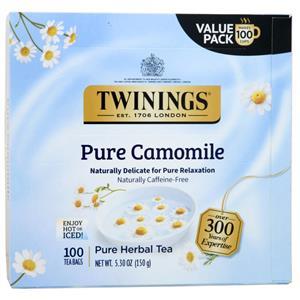 Twinings of London Pure Herbal Tea Pure Camomile 100 pckts