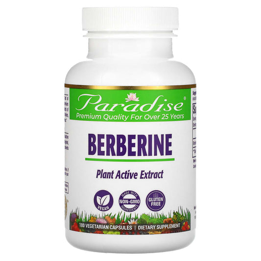 Paradise Herbs Berberine  180 vcaps