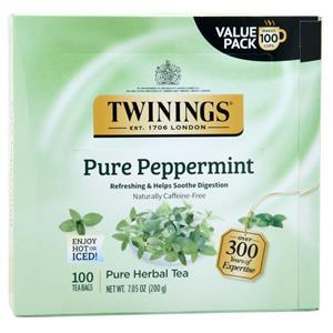 Twinings of London Pure Herbal Tea Pure Peppermint 100 pckts