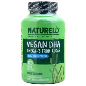 Naturelo Vegan DHA Omega-3 from Algae  120 sgels