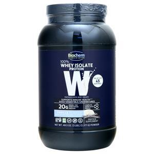 Biochem 100% Whey Protein Isolate - Grass Fed Vanilla 1377 grams