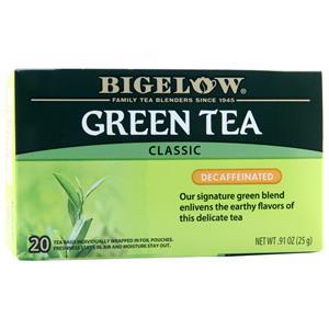 Bigelow Tea Green Tea Classic - Decaffeinated 20 pckts