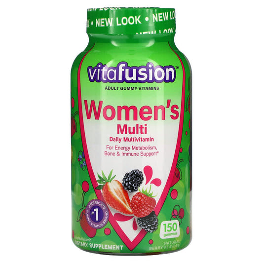 Vitafusion Women's Complete Multivitamin Gummy Natural Berry 150 gummy