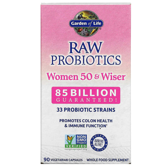 Garden Of Life Raw Probiotics - Women 50 & Wiser  90 vcaps
