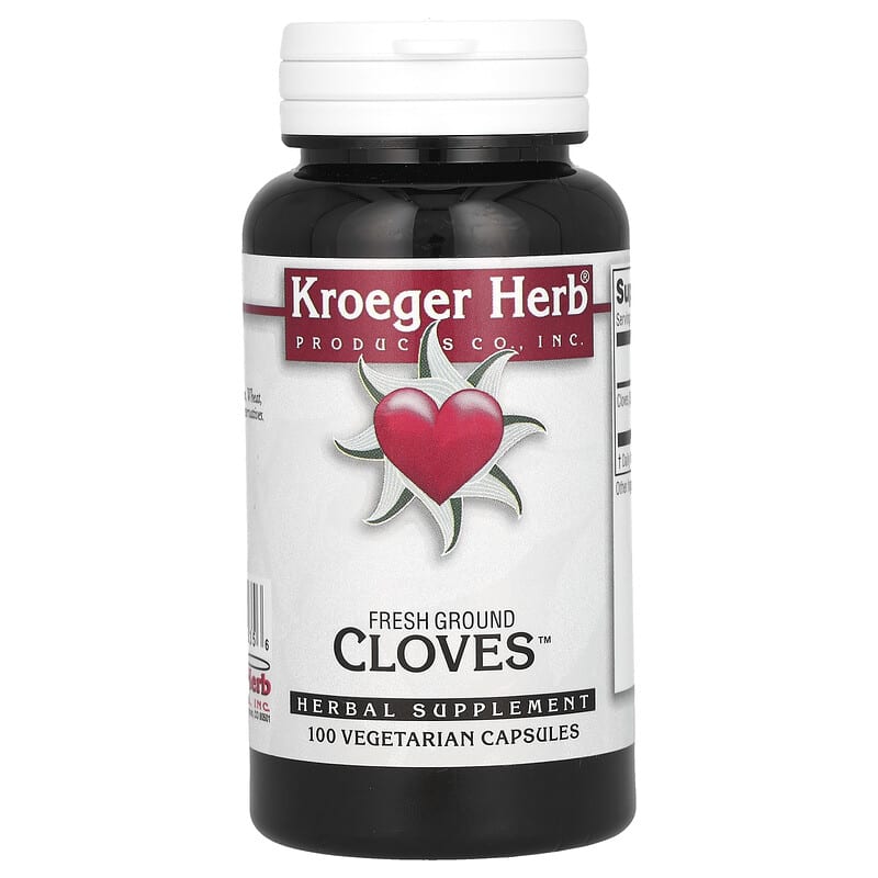 Kroeger Herb Products Cloves (450mg)  100 vcaps