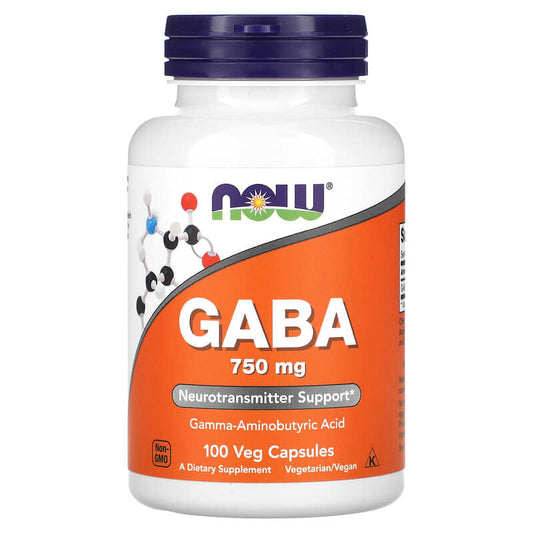 Now GABA (750mg)  100 vcaps