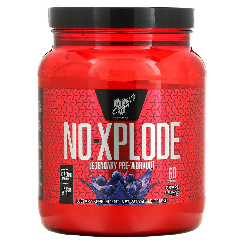 BSN NO-Xplode Pre Workout Igniter Grape 2.45 lbs