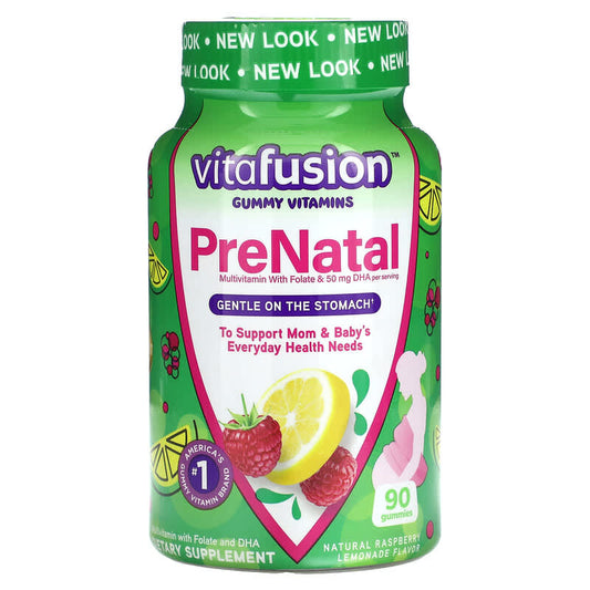 Vitafusion PreNatal Gummy Natural Raspberry Lemonade 90 gummy