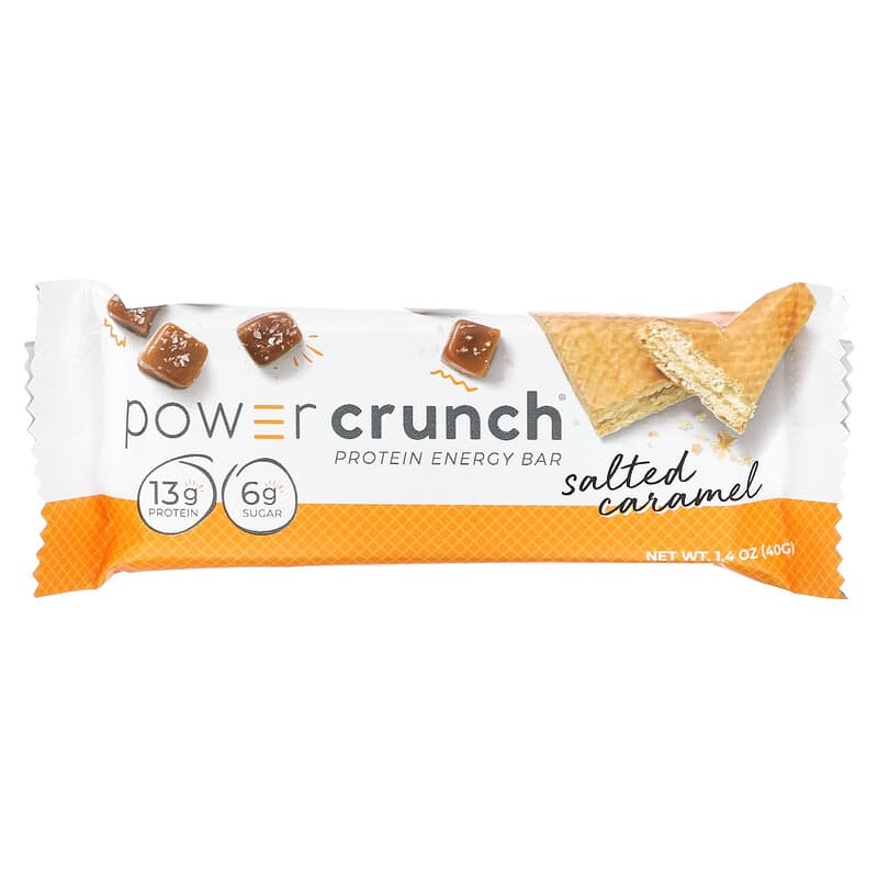 Power Crunch Protein Energy Bar Salted Caramel 12 bars