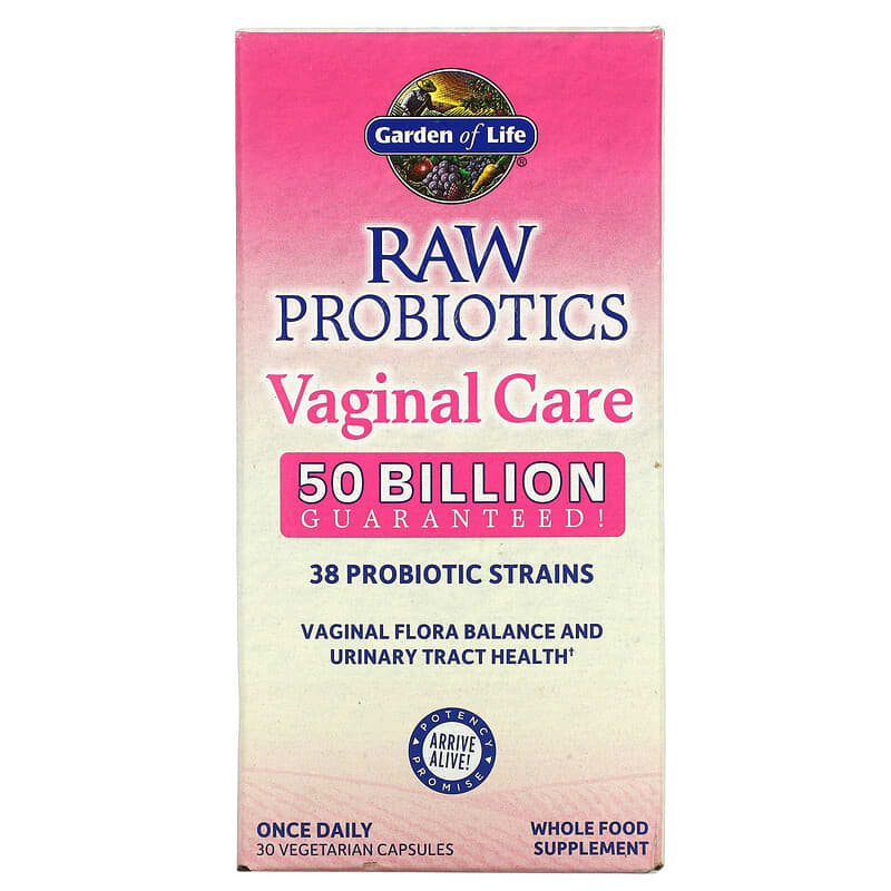 Garden Of Life Raw Probiotics - Vaginal Care (Once Daily)  30 vcaps