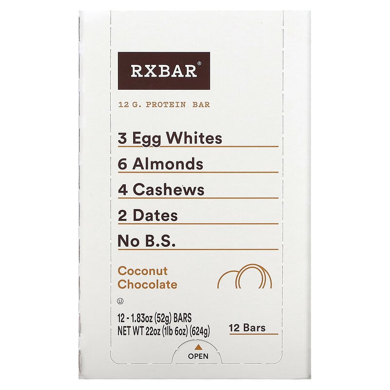 Rx Bar Rx Bar Coconut Chocolate 12 bars