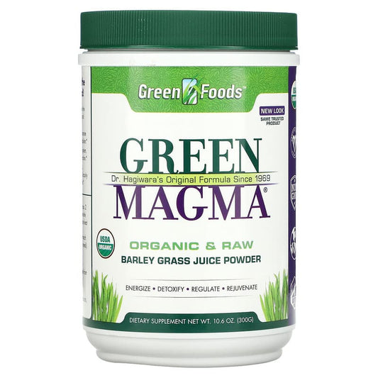 Green Foods Green Magma - Barley Grass Juice Powder  10.6 oz