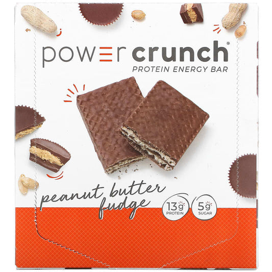 Power Crunch Power Crunch Wafers Peanut Butter Fudge 12 bars