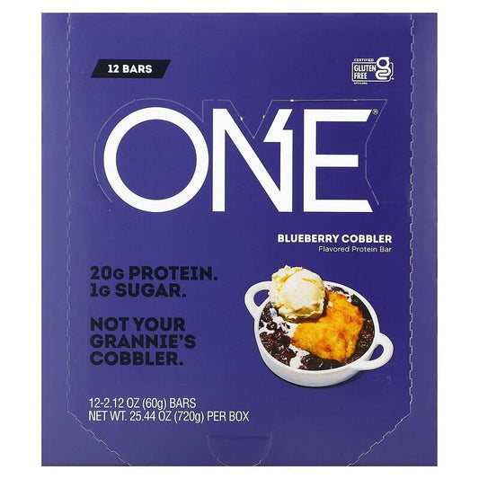 ONE Brands One Bar Blueberry Cobbler 12 bars