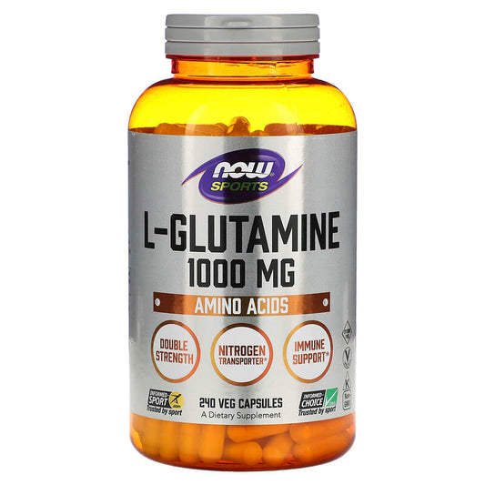 Now L-Glutamine (1000mg)  240 caps