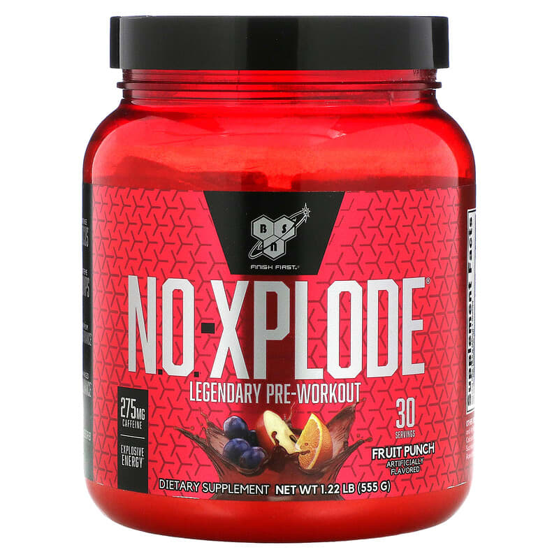 BSN NO-Xplode Pre Workout Igniter Fruit Punch 1.22 lbs