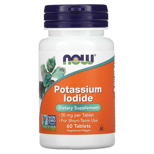 Now Potassium Iodide (30mg)  60 tabs