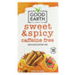 Good Earth Teas Sweet & Spicy Tea Caffeine Free 18 pckts