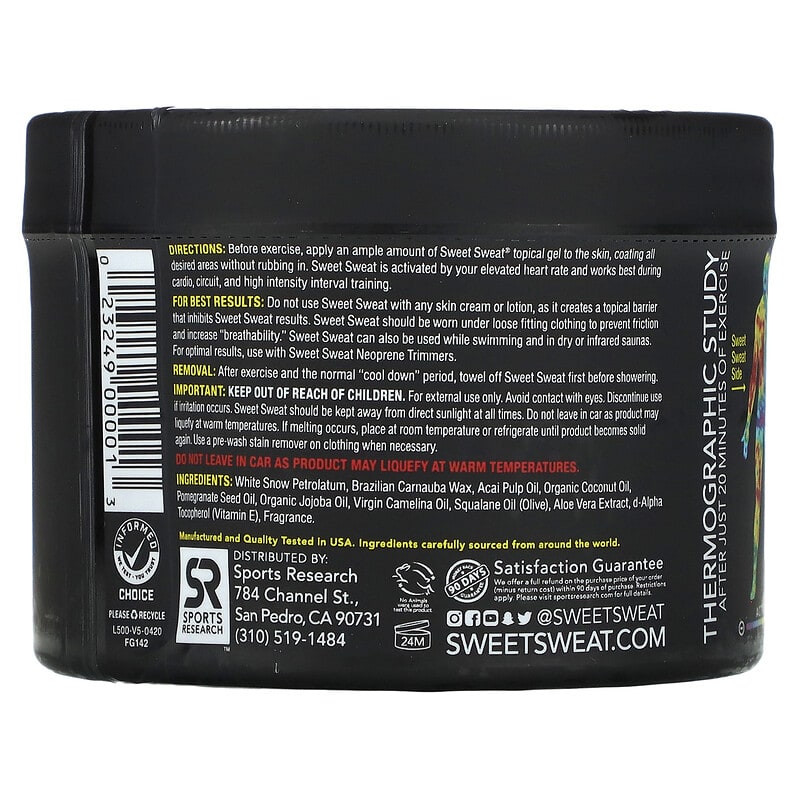 Sports Research Sweet Sweat Jar 6.5 oz