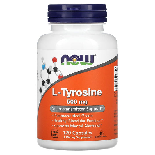 Now L-Tyrosine (500mg)  120 caps